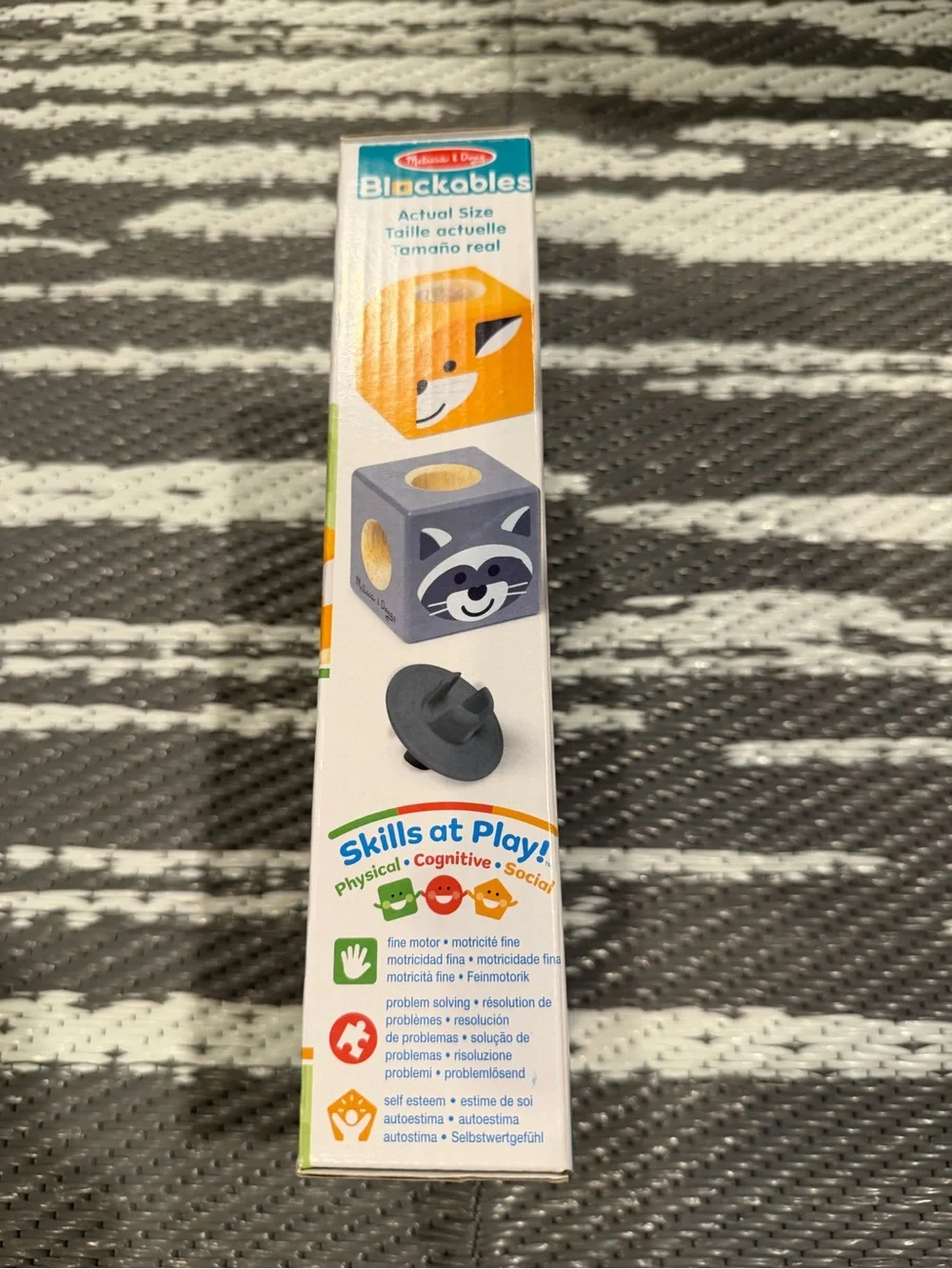 Melissa & Doug Blockables Farm Friends & Woodland Friends Bundle Mix & Match